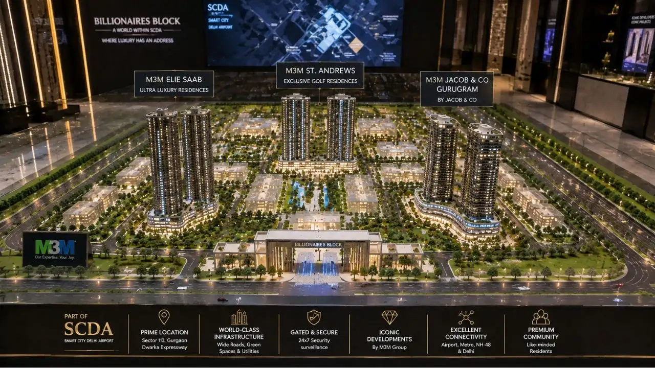M3M Billionaires Block Gurgaon