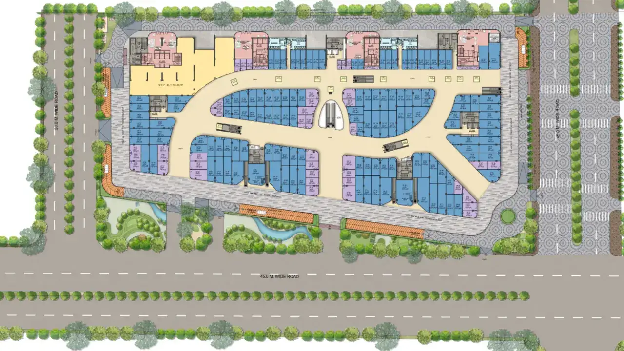 M3M Jewel Crest Layout