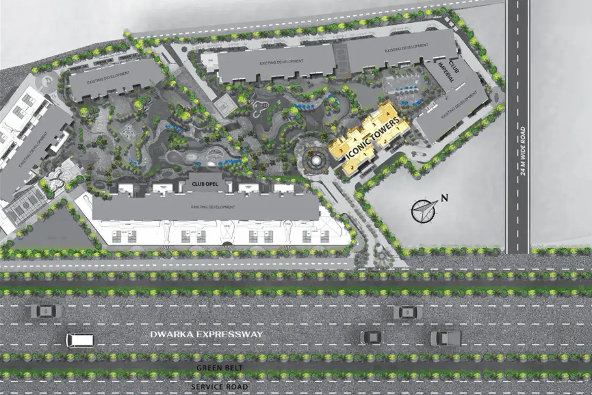 M3M St. Andrews Site Plan