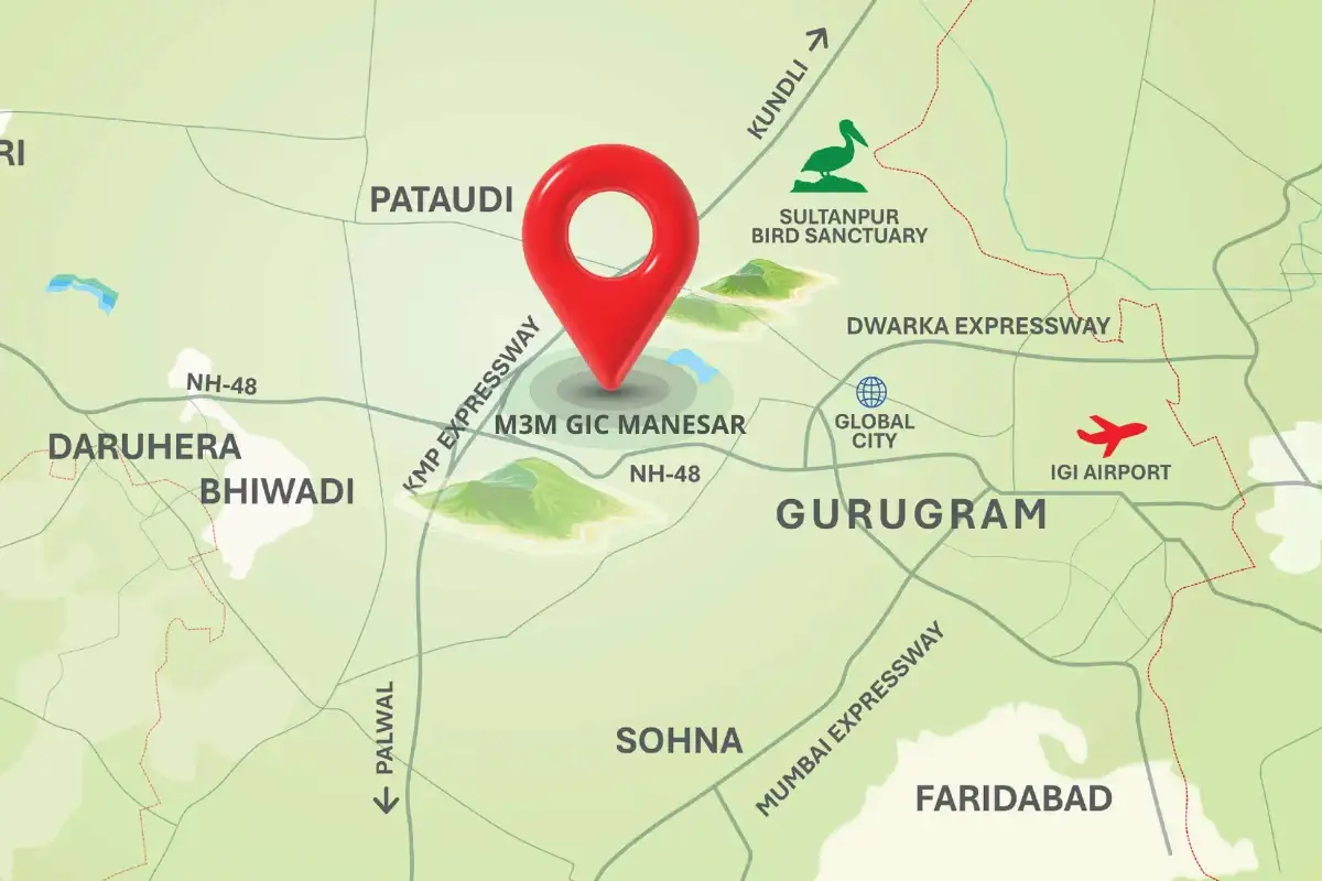 Smart World Nature’s Court Location Map