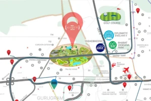 M3M St. Andrews Location
