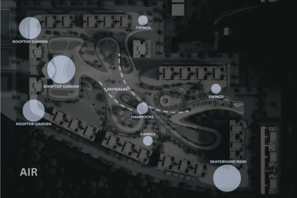 M3M The Cosmos - Air Elements Amenities