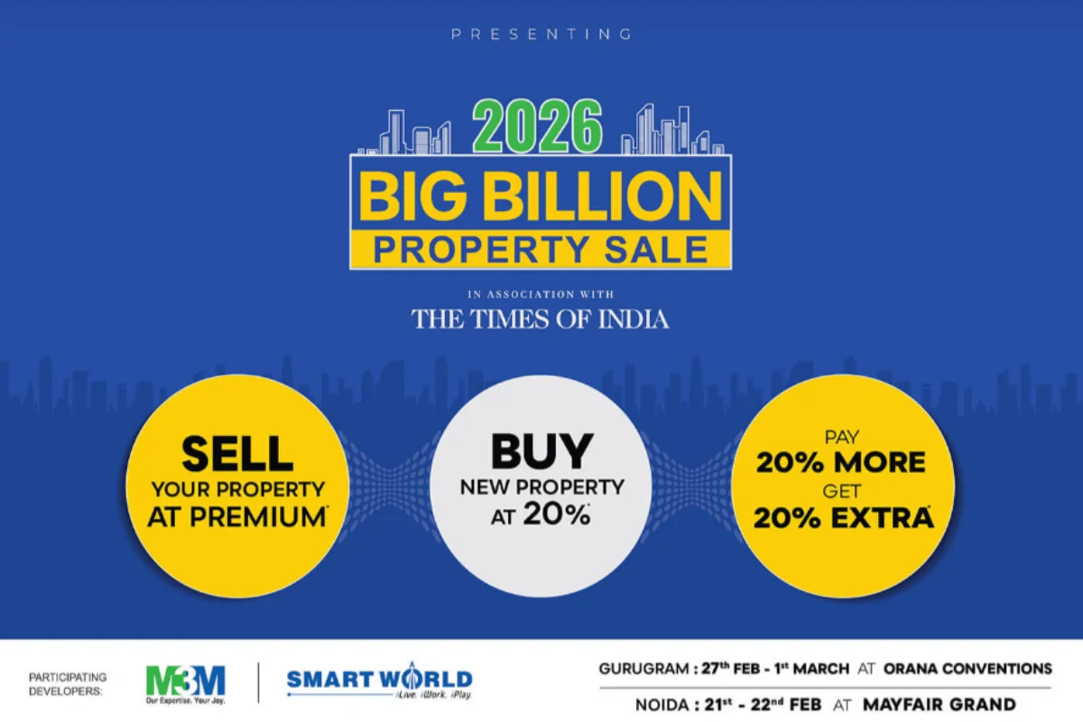 M3M & Smartworld Kick Off ₹25K Cr Mega Sale: The “Diwali of Real Estate”