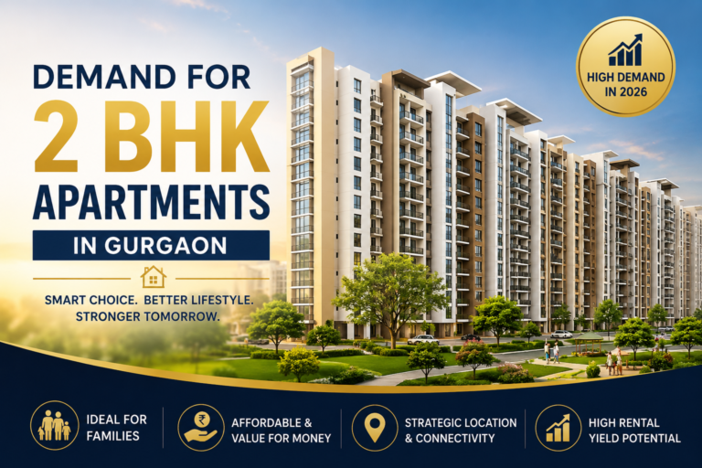 Demand for 2 BHK Apartments in Gurgaon