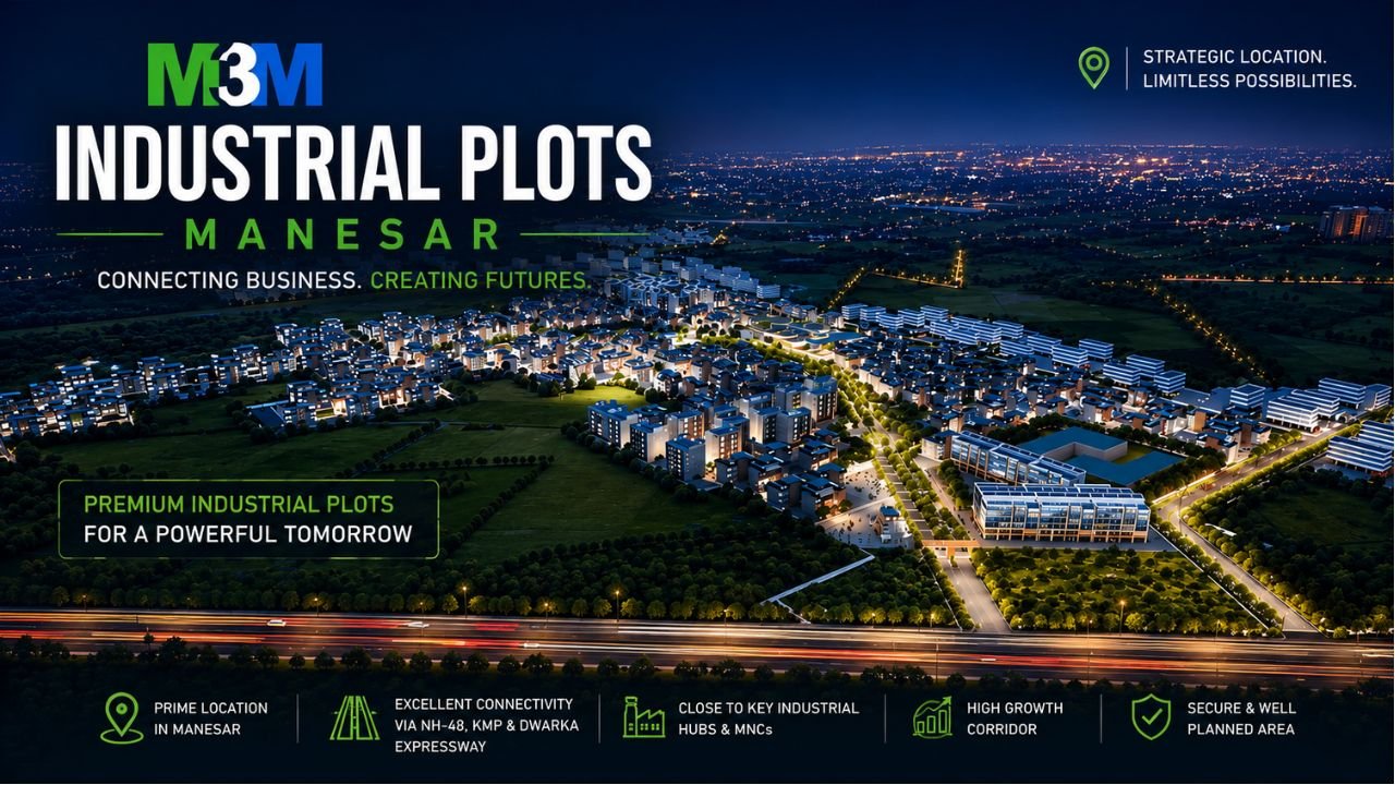 M3M Industrial Plots in Manesar