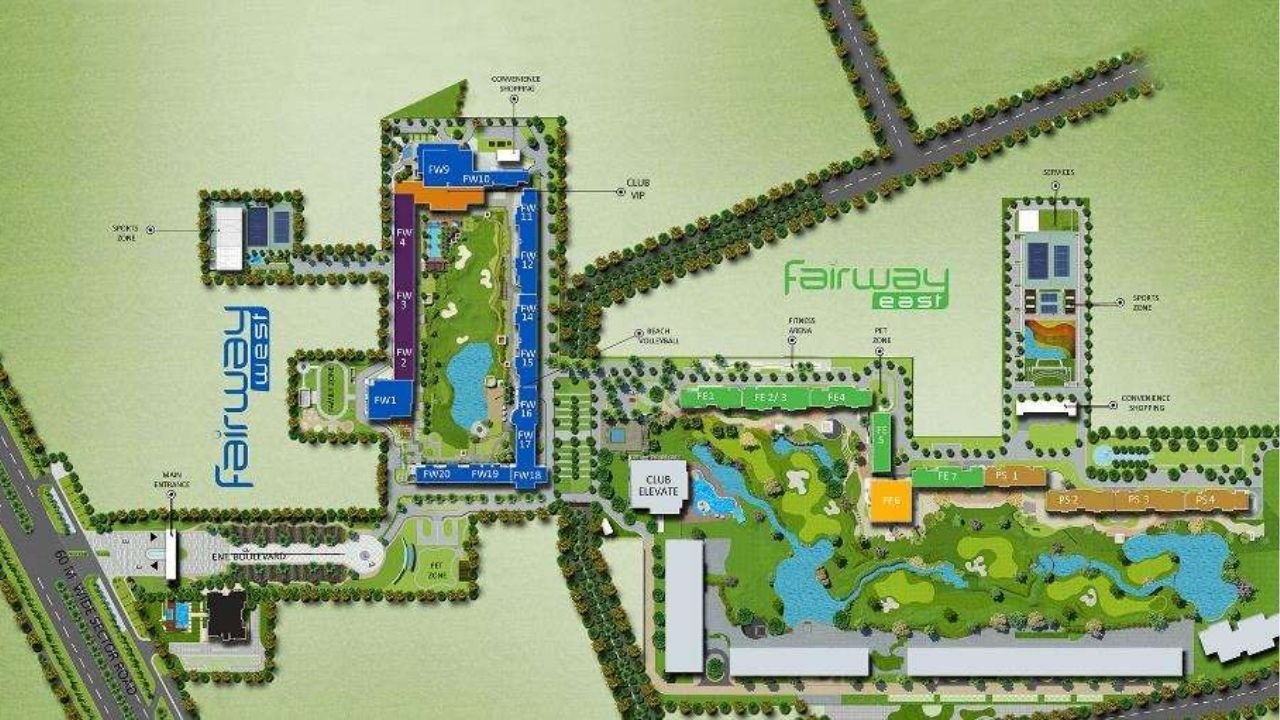M3M St Andrews Master Plan